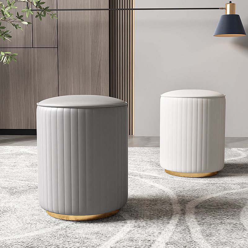 Cosmetic Stool Nordic Dressing Table Stool Light Luxury Makeup Chair Bedroom Sofa Shoe Changing Footstool Modern Dressing Round Stool